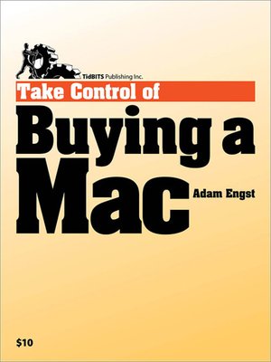 cover image of Take Control of Buying a Mac